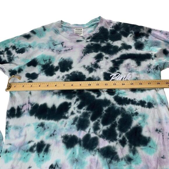 Pink Victoria Secret Womens Tie Dye Long Sleeve Shirt Size XS​​​​ - Picture 5 of 8